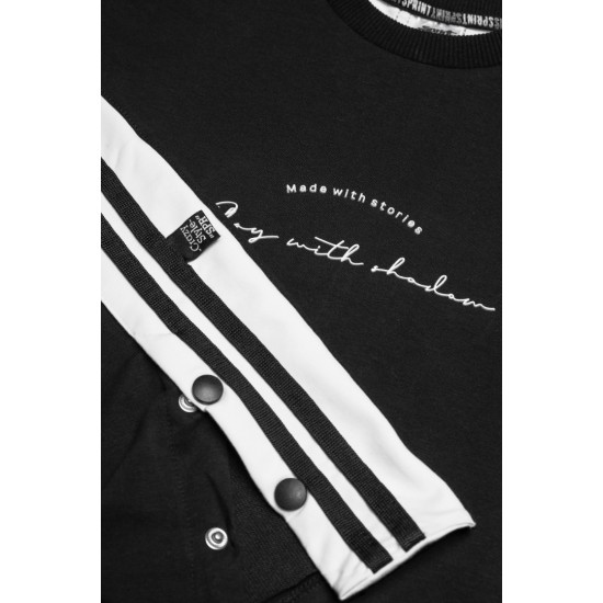 SPRINT Σετ Μπλούζα και Παντελόνι 252-4000 Μαύρο