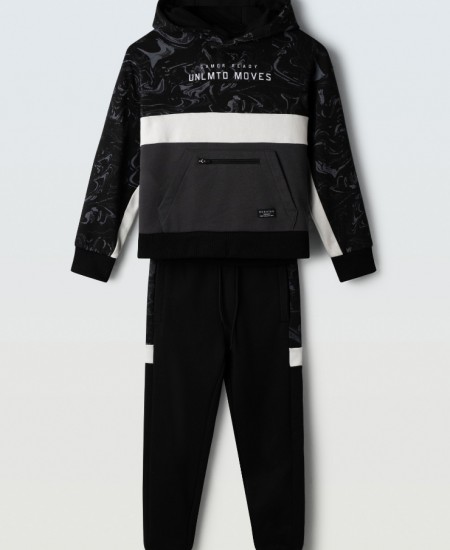 HASHTAG Σετ Μπλούζα και Παντελόνι 255700 Μαύρο