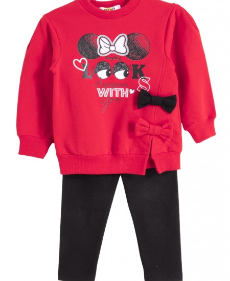 FRENZY Σετ Μπλούζα και Κολάν 62525511 Κόκκινο