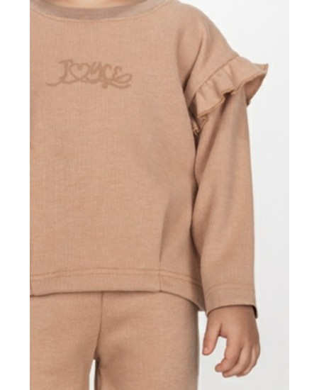 JOYCE Σετ Μπλούζα και Παντελόνι 2561151 Μπεζ