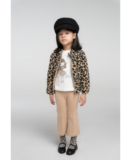 ΕΒΙΤΑ Σετ Γουνάκι, Μπλούζα και Παντελόνι 255255 Animal Print