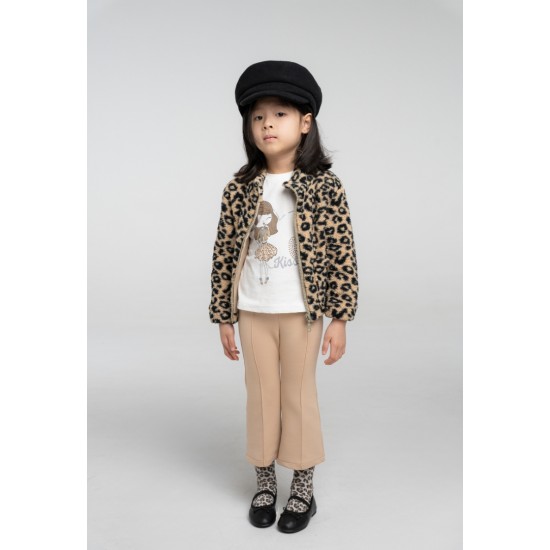 ΕΒΙΤΑ Σετ Γουνάκι, Μπλούζα και Παντελόνι 255255 Animal Print