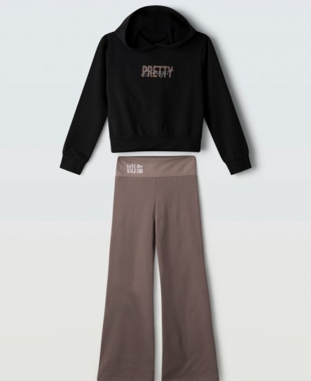 EBITA Σετ Μπλούζα και Κολάν Καμπάνα 255010 Μαύρο