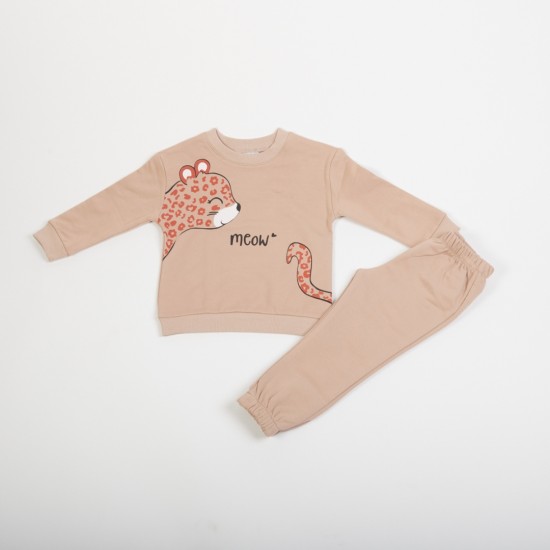 TRAX Σετ Μπλούζα και Παντελόνι 48721 Μπεζ