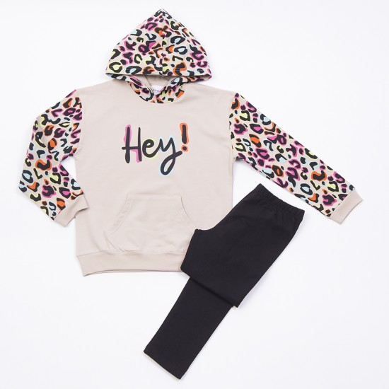 TRAX Σετ Μπλούζα και Κολάν 48619 Animal Print