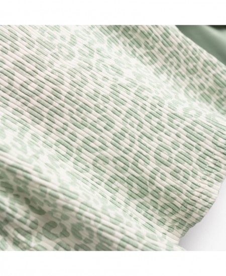 FUNKY Σετ Μπλούζα Ριπ, Παντελόνι Δερματίνη και Τσαντάκι 226-723106 Φυστικί