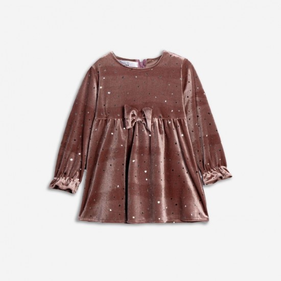 FUNKY Φόρεμα Βελούδινο 226-929107 Σάπιο Μήλο