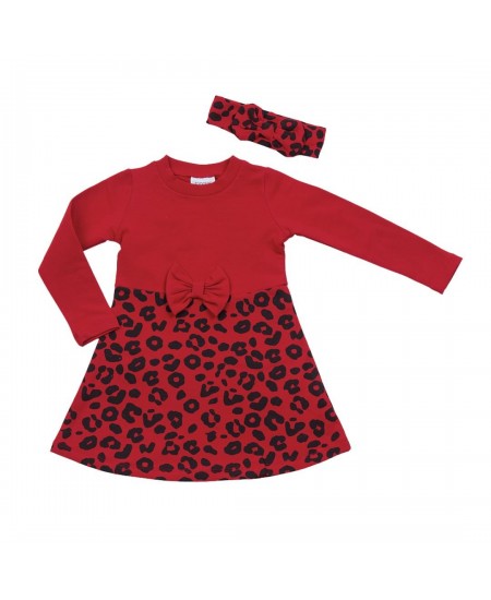 TRAX Φόρεμα με Κορδέλα 48750 Κόκκινο