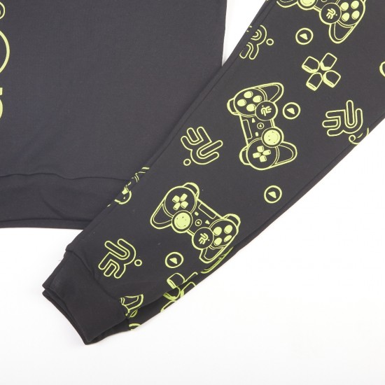 TRAX Πιτζάμα 48893 Μαύρο