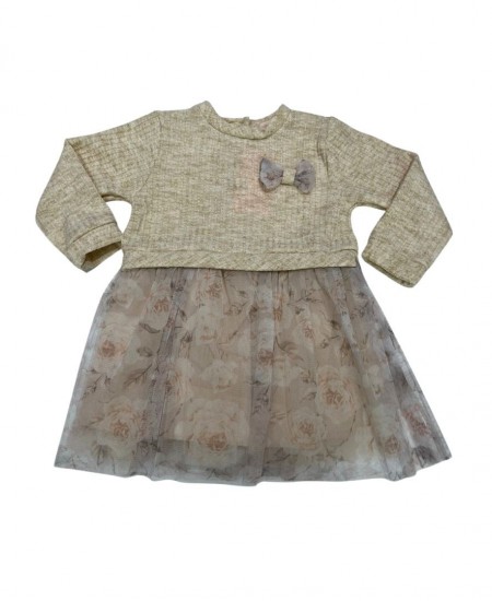 RABOO FOR KIDS Φόρεμα Πλεκτό 5003 Εκρού