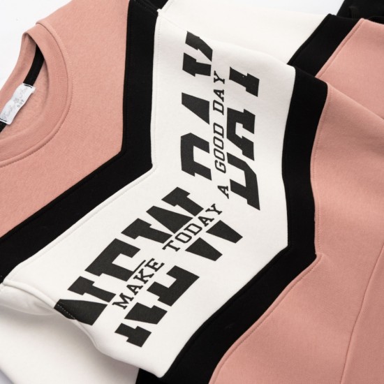 FUNKY Σετ Μπλούζα και Παντελόνι 226-517122 Ροζ