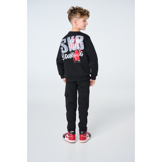 FRENZY Σετ Μπλούζα και Παντελόνι 73525497 Μαύρο