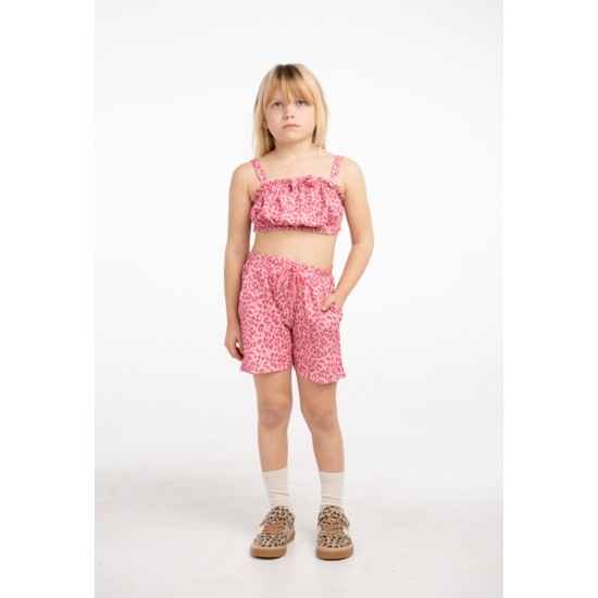 EBITA Σετ Αμάνικο και Σορτς 266238 Φουξ