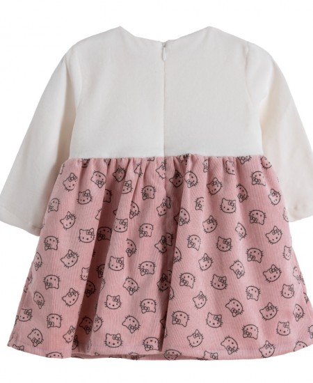 BABYLON Φόρεμα Βελούδινο 11526316 Λευκό