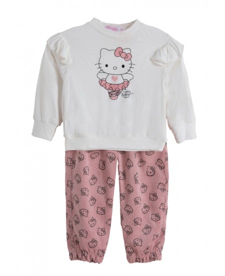 BABYLON Σετ Μπλούζα και Παντελόνι 11525140 Λευκό