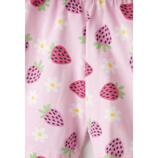 EBITA Σετ Μπλούζα, Σορτς και Κορδέλα 266515 Ροζ