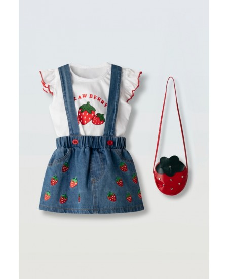 EBITA Σετ Σαλοφούστα και Τσαντούλα 266525 Μπλε