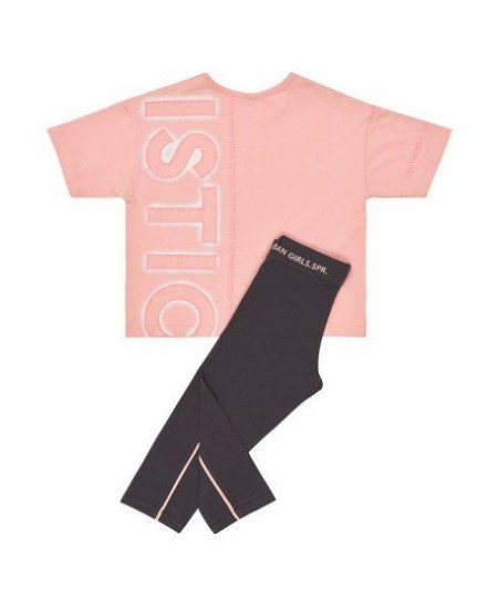 SPRINT Σετ Μπλούζα και Κολάν 261-4038 Ροζ