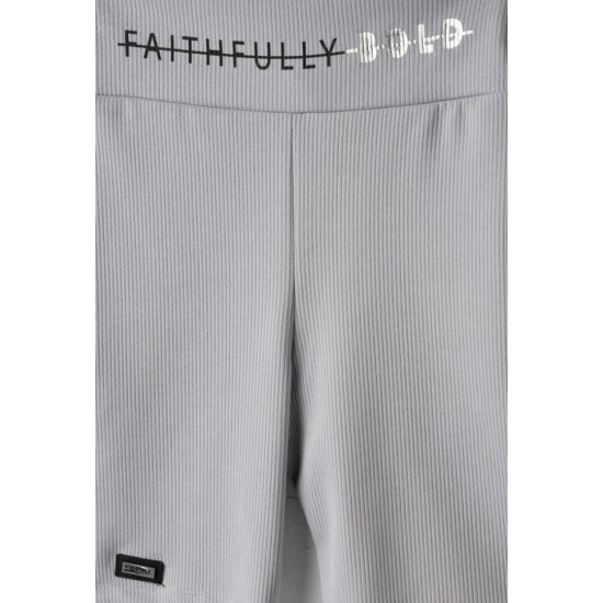 EBITA Σετ Τοπ και Κολάν Ποδηλατικό 254007-2 Γκρι