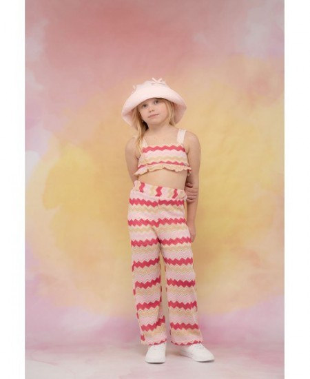 EBITA Σετ Τοπ, Παντελόνα και Κορδέλα 266207 Πολύχρωμο