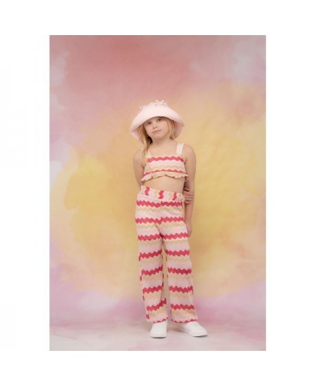 EBITA Σετ Τοπ, Παντελόνα και Κορδέλα 266207 Πολύχρωμο