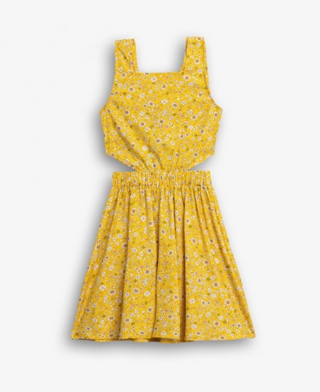 FUNKY Φόρεμα 126-529118 Κίτρινο