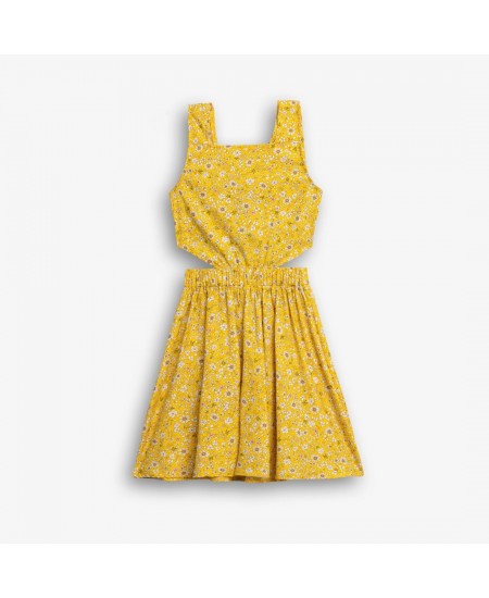 FUNKY Φόρεμα 126-529118 Κίτρινο