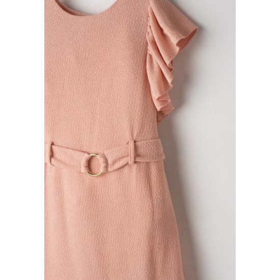 EBITA Φόρεμα και Τσαντάκι 266028 Σομόν