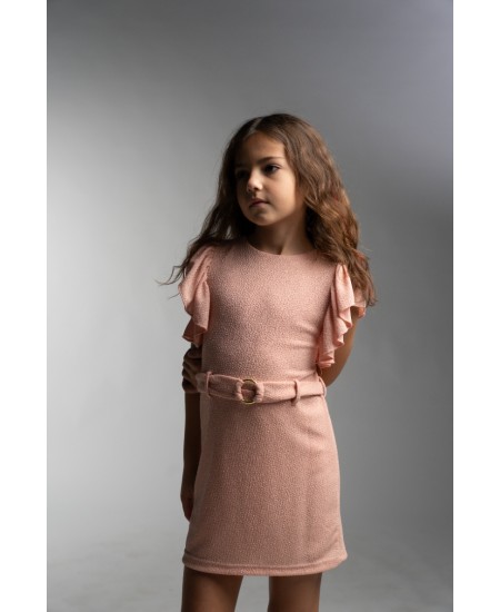 EBITA Φόρεμα και Τσαντάκι 266028 Σομόν