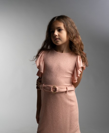 EBITA Φόρεμα και Τσαντάκι 266028 Σομόν