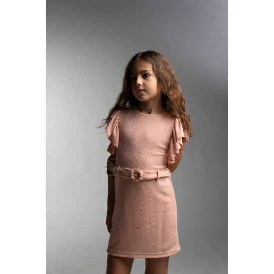 EBITA Φόρεμα και Τσαντάκι 266028 Σομόν