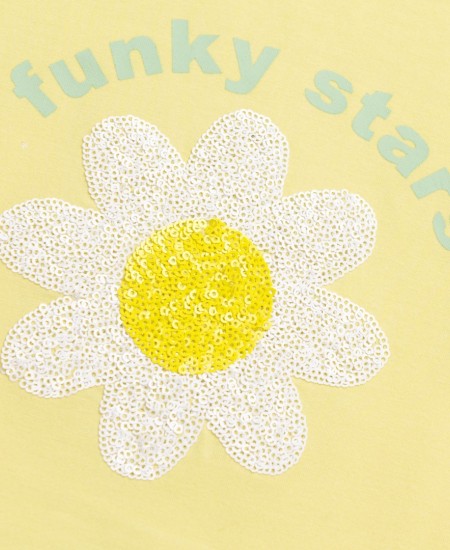 FUNKY Μπλούζα 126-505121 Κίτρινο