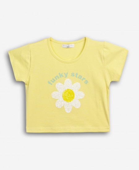 FUNKY Μπλούζα 126-505121 Κίτρινο
