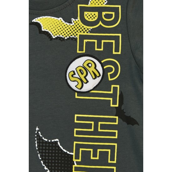 SPRINT Σετ Μπλούζα και Βερμούδα 261-1027 Γκρι