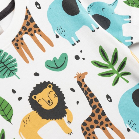 FUNKY Σετ Μπλούζα και Βερμούδα 126-301130 Λευκό