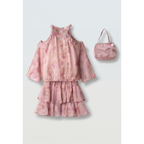 EBITA Σετ Μπλούζα, Φούστα και Τσαντάκι 266064 Φλοράλ