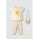 EBITA Σετ Μπλούζα, Κολάν και Τσαντούλα 266250 Κίτρινο