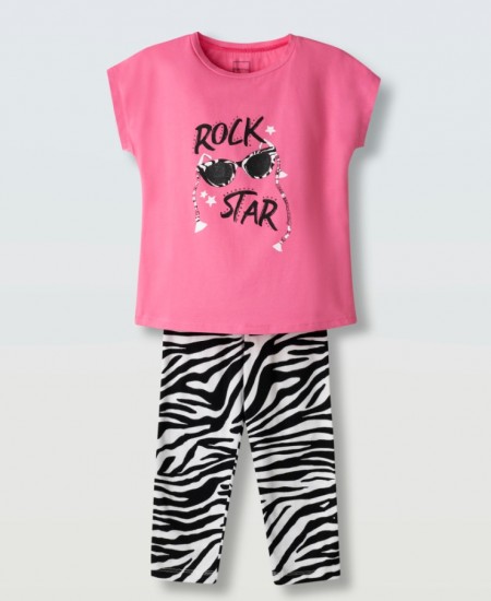 EBITA Σετ Μπλούζα και Κολάν 264103 Φουξ