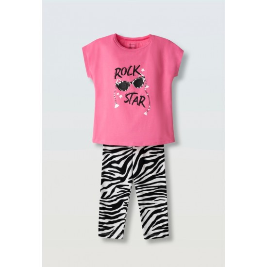 EBITA Σετ Μπλούζα και Κολάν 264103 Φουξ