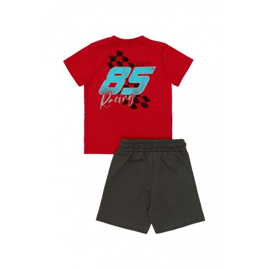 SPRINT Σετ Μπλούζα και Βερμούδα 261-1030 Κόκκινο