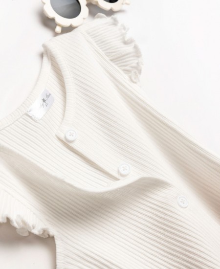 FUNKY Μπλούζα, Σορτς και γυαλιά ηλίου 126-725127 Λευκό