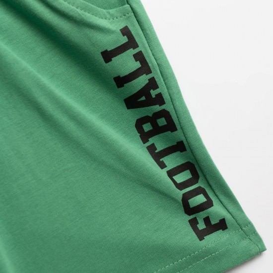 FUNKY Σετ Μπλούζα και Βερμούδα 126-301106 Πράσινο