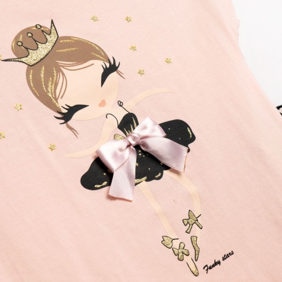 FUNKY Σετ Μπλούζα και Κολάν 126-719112 Ροζ