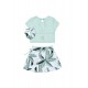 SPRINT Σετ Τοπ, Σορτσόφουστα και Scrunchie 261-4040 Μέντα