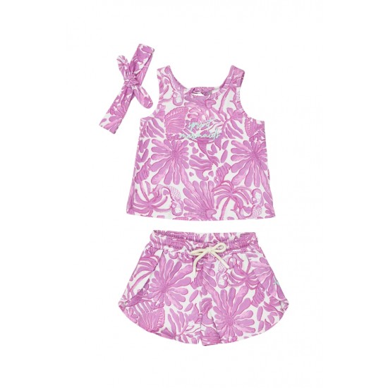 SPRINT Σετ Μπλο΄ύζα, Σορτς και Κορδέλα 261-2026 Λιλά