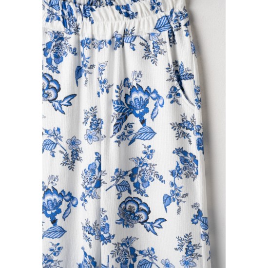 EBITA Σετ Αμάνικο και Παντελόνα 266032 Μπλε