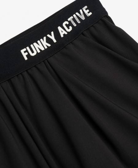 FUNKY Σετ Τοπ και Σορτς 126-524138 Μαύρο