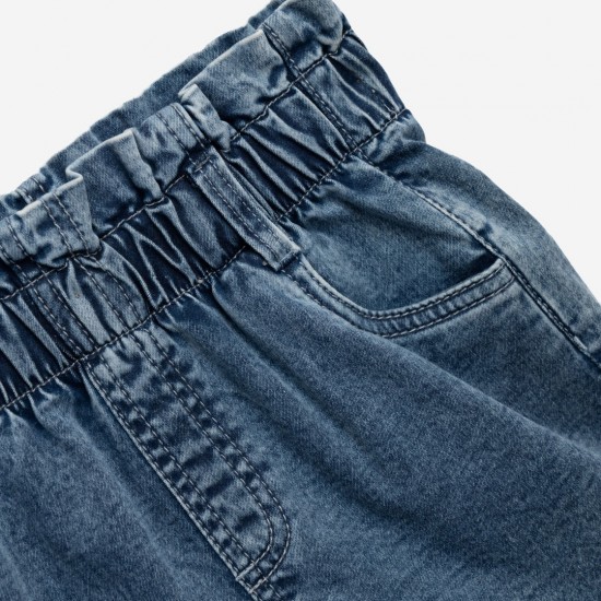 FUNKY Σετ Τοπ και Τζιν Σορτς 126-526100 Λευκό