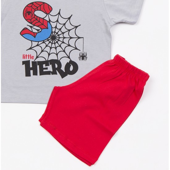 TRAX Πιτζάμα 49490 Γκρι