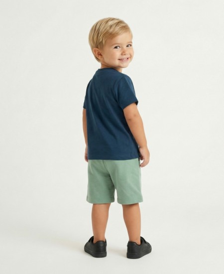 TRAX Σετ Μπλούζα και Βερμούδα 49409 Μπλε